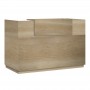 Γραφείο reception Lotus pakoworld σε χρώμα φυσικό 200x70x110εκ