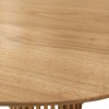 Τραπεζαρία Inca-Kenda I pakoworld σετ 5τεμ σε φυσική-μπεζ απόχρωση Φ120x75εκ
