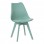 Καρέκλα Gaston I pakoworld PP-PU σε μέντα απόχρωση 48.5x53.5x81.5εκ