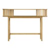 Κονσόλα Nodial pakoworld MDF/Bamboo σε φυσική απόχρωση 120x39x85εκ