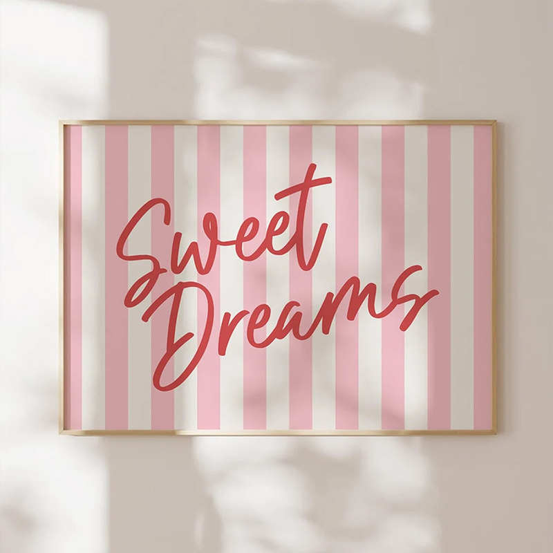 Πίνακας Sweete pakoworld με ψηφιακή εκτύπωση και πλαίσιο 48x1.5x33εκ