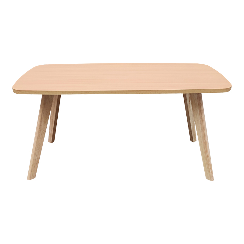 Τραπέζι σαλονιού Komela mdf σε φυσική απόχρωση 100x48x45cm