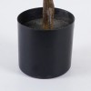 Διακοσμητικό φυτό σε γλάστρα Ficus Lyrata Inart πράσινο Φ70x130εκ