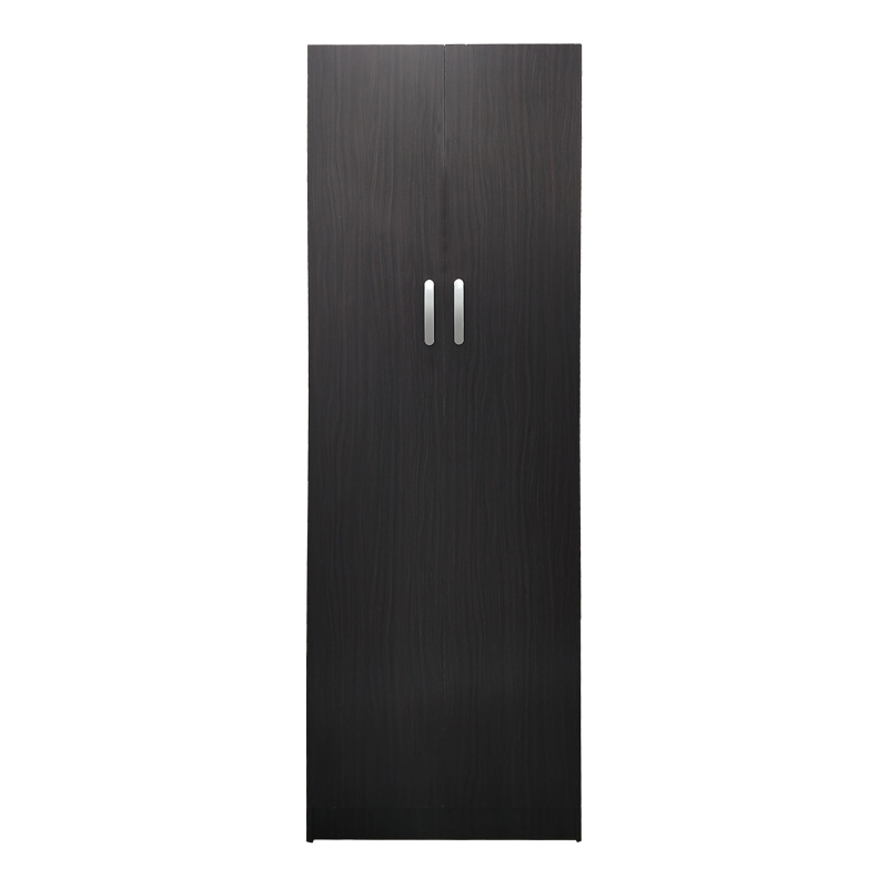 Ντουλάπα δίφυλλη Athos pakoworld σε wenge απόχρωση 60x42x180εκ