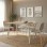 Τραπέζι Squaro pakoworld sonoma mdf με λευκά μεταλλικά πόδια 120x70x75εκ