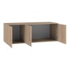 Πατάρι ντουλάπας Royal pakoworld τρίφυλλο sonoma 150x58x53εκ