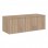 Πατάρι ντουλάπας Royal pakoworld τρίφυλλο sonoma 150x58x53εκ