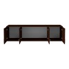 Πατάρι ντουλάπας Royal pakoworld τετράφυλλο wenge 200x58x53εκ