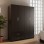 Ντουλάπα τετράφυλλη Athos pakoworld wenge 160x42x180εκ