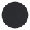 Επιφάνεια τραπεζιού Scenic pakoworld Werzalit μαύρο Φ70εκ πάχους 35mm