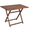 Tραπεζαρία Retto σετ 5τμχ μασίφ ξύλο οξιάς καρυδί πανί-μπεζ γκρι 100x60x71εκ