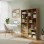 Βιβλιοθήκη Lucinda pakoworld oak 120x29.8x180.5εκ
