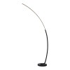 Φωτιστικό δαπέδου Archer pakoworld led μαύρο μεταλλικό 70x28x165εκ