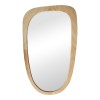 Καθρέπτης Phaedra pakoworld MDF σε φυσική απόχρωση 74x2,5x120 εκ