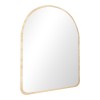 Καθρέπτης Selene pakoworld MDF σε φυσική απόχρωση 46x1.2x60 εκ