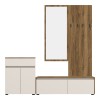 Έπιπλο εισόδου Ansia pakoworld καρυδί oak 210x44,7x175εκ