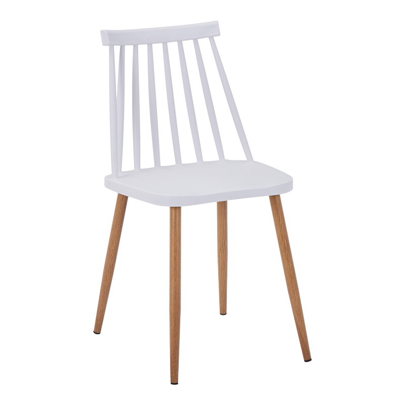 Τραπεζαρία με Καρέκλες Aurora λευκό και Τραπέζι Natali λευκό 120x80x76εκ Σετ 5τεμ
