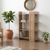 Βιβλιοθήκη Oslo pakoworld sonoma 75x32x95εκ
