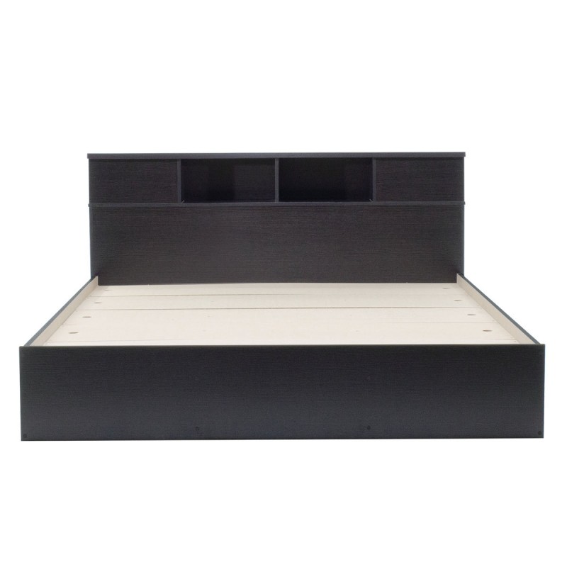 Κρεβάτι με στρώμα Olympus Utopia pakoworld wenge 160x200εκ
