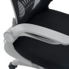 Καρέκλα γραφείου εργασίας Annalise pakoworld μαύρο mesh 57x53x100εκ