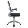 Καρέκλα γραφείου εργασίας Annalise pakoworld μαύρο mesh 57x53x100εκ
