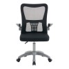 Καρέκλα γραφείου εργασίας Annalise pakoworld μαύρο mesh 57x53x100εκ