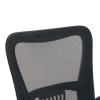 Καρέκλα γραφείου εργασίας Annalise pakoworld μαύρο mesh 57x53x100εκ