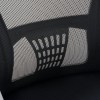 Καρέκλα γραφείου εργασίας Annalise pakoworld μαύρο mesh 57x53x100εκ
