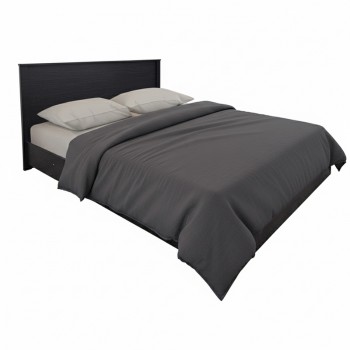 Κρεβάτι με στρώμα Athos Utopia pakoworld wenge 160x200εκ
