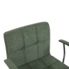 Καρέκλα γραφείου Buleco pakoworld λαδί ύφασμα 56x46x74-86εκ