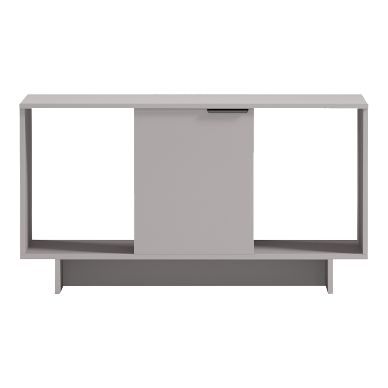 Τραπέζι σαλονιού Nalinda pakoworld taupe 100x55x55εκ