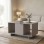 Τραπέζι σαλονιού Nalinda pakoworld taupe 100x55x55εκ