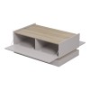 Τραπέζι σαλονιού Wendo pakoworld taupe-sonoma 97x60x40εκ