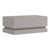 Τραπέζι σαλονιού Wendo pakoworld taupe-sonoma 97x60x40εκ