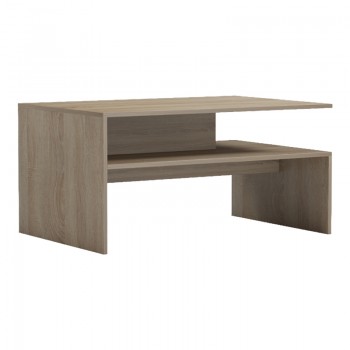 Τραπέζι σαλονιού Coffa pakoworld sonoma 90x60x45εκ
