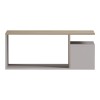 Τραπέζι σαλονιού Wendo pakoworld taupe-sonoma 91x37x50εκ