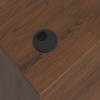 Γραφείο επαγγελματικό Fesialo pakoworld wenge 180x75x75εκ