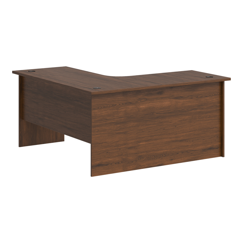 Γραφείο γωνιακό επαγγελματικό αριστερή γωνία Fesialo pakoworld wenge 150x150x75εκ