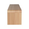 Έπιπλο τηλεόρασης Anfen pakoworld mdf σε φυσική απόχρωση 160x39x40,5εκ