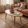 Τραπέζι σαλονιού Sartori pakoworld oak 90x45x43εκ