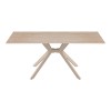 Τραπέζι Olven pakoworld sintered stone σε όψη τραβερτίνας 180x90x75εκ