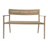 Παγκάκι διθέσιο Cadrin pakoworld cappuccino PP 117x60x83εκ