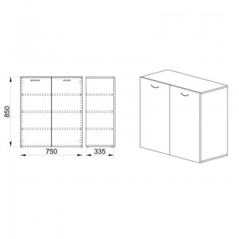 Παπουτσοθήκη Paulina pakoworld 16 ζευγών sonoma 75x33.5x85εκ