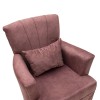 Πολυθρόνα-μπερζέρα Lalezar pakoworld ύφασμα σάπιο μήλο antique 76x86x91εκ