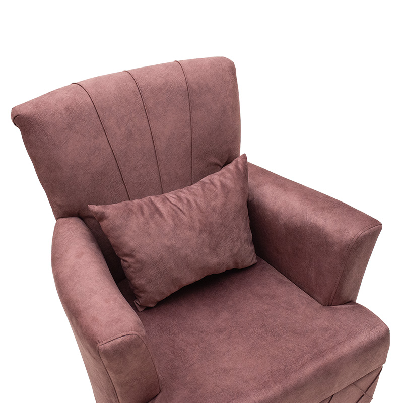 Πολυθρόνα-μπερζέρα Lalezar pakoworld ύφασμα σάπιο μήλο antique 76x86x91εκ