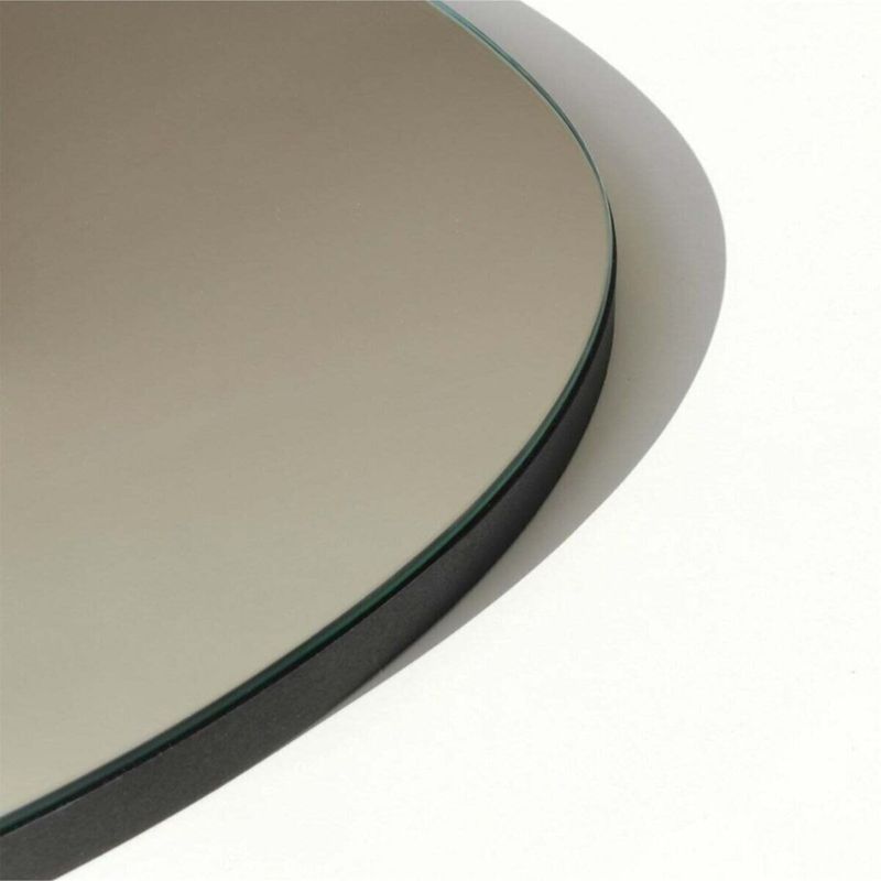 Καθρέπτης Drop pakoworld μαύρο 75x2x55εκ