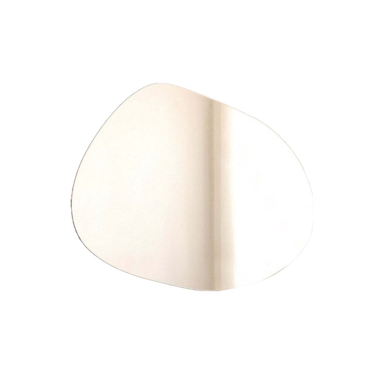 Καθρέπτης Drop pakoworld μαύρο 75x2x55εκ