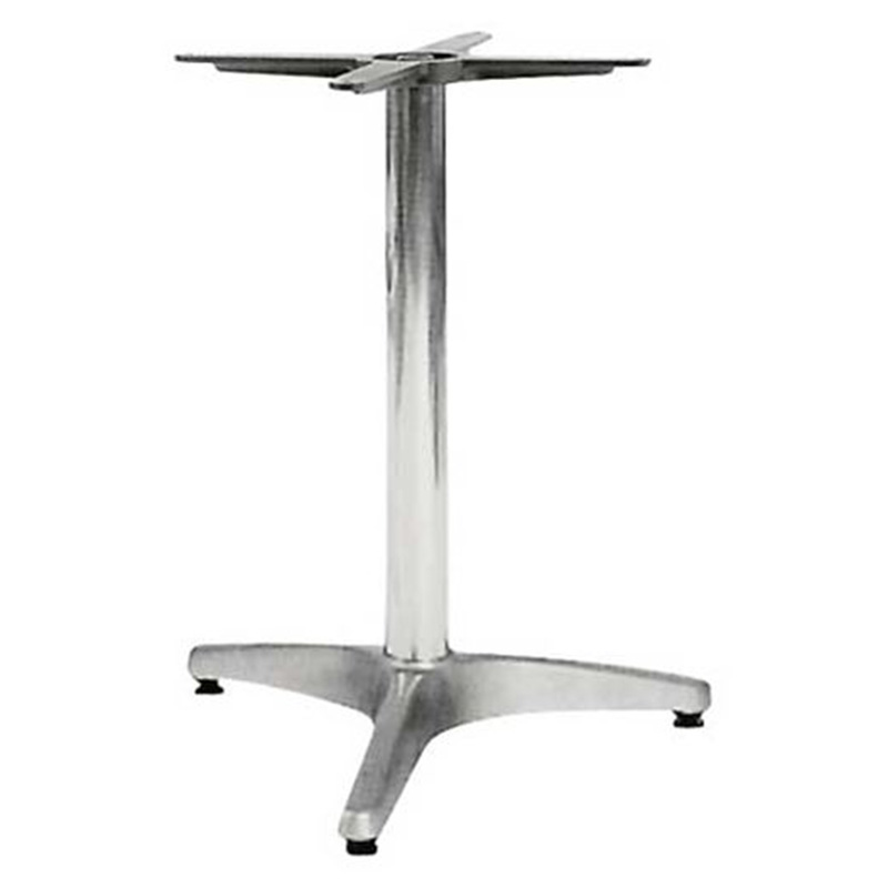 Βάση τραπεζιού Hip pakoworld αλουμινίου τρίνυχη 52x52x72εκ
