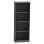 Βιβλιοθήκη Presley pakoworld grey-wenge 60x30x167εκ