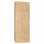 Ντουλάπα δίφυλλη και πατάρι Zelia pakoworld φυσικό 79x42x240εκ.